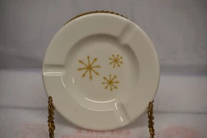CENICERO ATOMIC STARBURST CHINA REAL MODERNO MEDIADOS DE SIGLO 5 1/4" DIA. MCM - Imagen 1 de 1