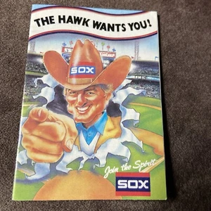Chicago White Sox 1986 MLB calendario de bolsillo de béisbol - Budweiser - Imagen 1 de 2