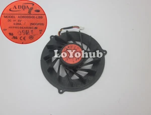 Original ADDA AD6005HX-LBB NCQF03 Notebook Cooling Fan 5V 0.2A 4-Pin - Picture 1 of 5