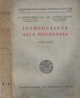 Introduzione alla psicologia. . Agostino Gemelli - Giorgio Zunini. 1954. IVED.