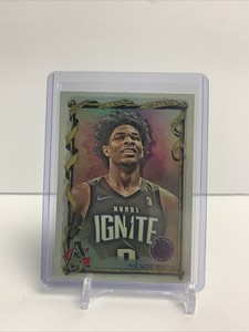 2023 Topps Allen & Ginter - Silver Portrait Hot Box Foil #265 Scoot Henderson RC