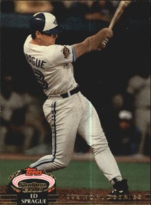 1993 (BLUE JAYS) Stadium Club Murphy #112 Ed Sprague/128000
