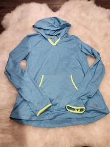 Rbx Womens Hooded Long Sleeve Blue Size Medium - Picture 1 of 6
