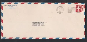 USA 1961 ADVERTISING COVER ST MARIES LUMBER ST MARIES ID TO BRIDGEPORT CT - Picture 1 of 1
