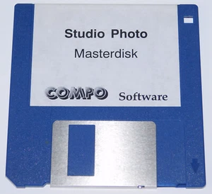 Studio Photo Compo Grafikprogramme Atari ST 3,5" DD Diskette Floppy Disk - Bild 1 von 1