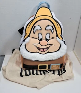 Mini Mochila Loungefly Blancanieves y los Siete Enanitos Exclusiva Happy Bolso Nuevo con Etiquetas - Imagen 1 de 7