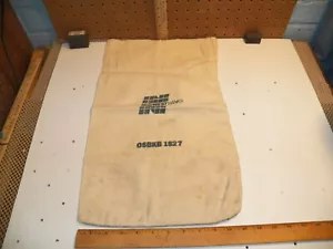 Vintage Banktasche aus Baumwolle NORWEST BANKS (1983-1998) - Bild 1 von 3