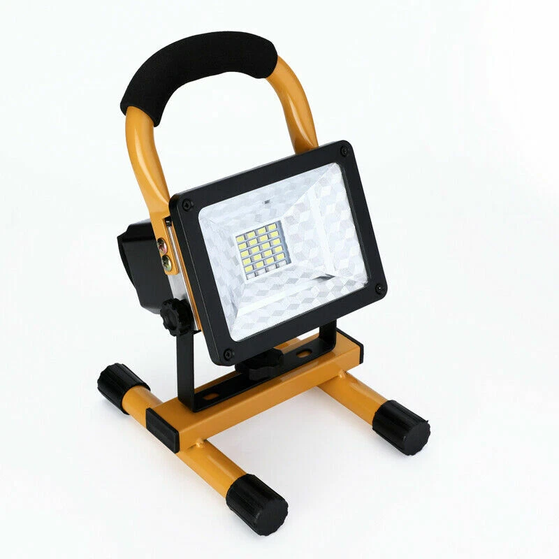 24 LED Rechargeable Floodlights with Stand, 2 USB Ports, Special SOS Modes, 15W - Image 1 of 4