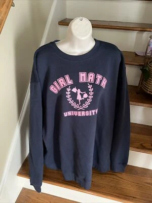 Blusa Victoria's Secret NIÑA MATEMÁTICA UNIVERSIDAD Sudadera 3XL OFERTA 4 CARIDAD❤️243 Foto 1 de 3