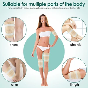 4Pcs Elbow Oil Pack Set Washable Reusable Leg Essential Oil Wrap Mess-Free qizFv - Picture 1 of 11