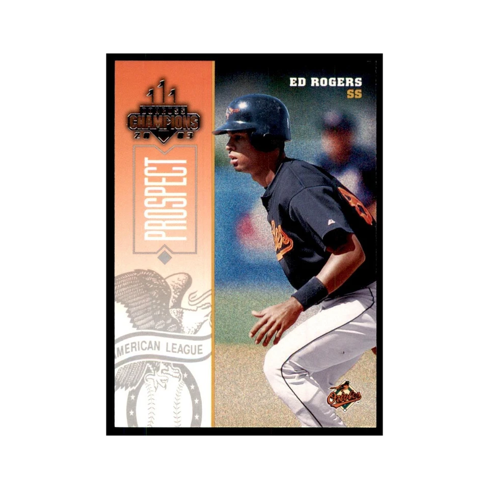 2003 Donruss Champions Ed Rogers Baseball Cards #29 - Image 1 of 3