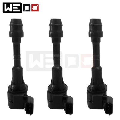 Set of 3 Ignition Coils For 2005-2013 Nissan Frontier Xterra Murano 222488J115 - Image 1 of 4