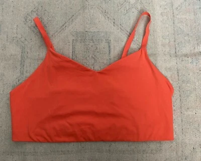 Athleta x Alicia Keys Sports Bra Keys Elation Bra Jewel Orange Size 3X *READ - Изображение 1 из 4