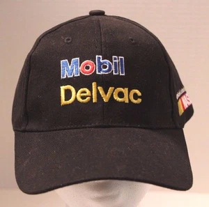 NEU Mobil Delvac NASCAR schwarz Logo Mütze - Bild 1 von 6