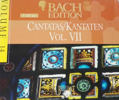 5CD "Bach Cantatas / Kantaten vol. 7" BWV 9 36 47 73 91 110 121 125 129 198 u.a. - Bild 1 von 2