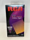 Rca T-120H Standard Grade 6-Hour Vhs Blank Empty Cassette Vcr Video Tape