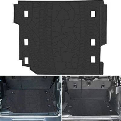 Tapete de borracha para bandeja de carga forro de carga para Jeep Wrangler JL 2018-2021 - Imagem 1 de 4