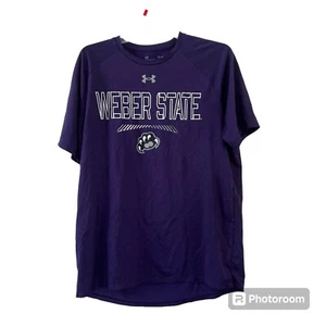 Under Armour Weber State University Wildcats maglietta viola manica corta media - Foto 1 di 9