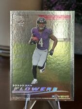 2023 PANINI ZENITH ZAY FLOWERS SILVER PACIFIC ROOKIE CARD RC BAL RAVENS SP