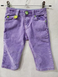 Crocs For Kids Girls Jeans Purple Size 1 - Picture 1 of 5
