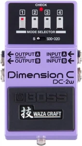 BOSS DC-2W Dimension C MADE IN JAPAN Waza Craft Technique Bass effects purple - Picture 1 of 3