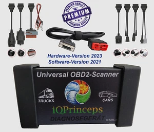 KFZ Profi Diagnosegerät LKW+PKW+Transporter BJ 2022 OBD2 Scanner OBD Adapter - Bild 1 von 4