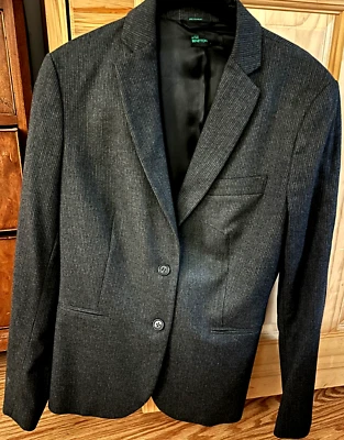 Abrigo deportivo chaqueta blazer Stile Benetton gris negruzco para hombre 44 Foto 1 de 4