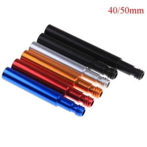Tube Tubular Presta Valve Extension Extender Bicycle Bike 50/40Mm 5 XColours>~E - Picture 1 of 13