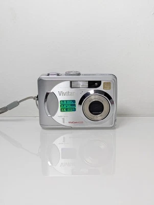 Vivitar Vivicam 6320 6.0MP Digital Camera (Tested Working)  - Image 1 of 4