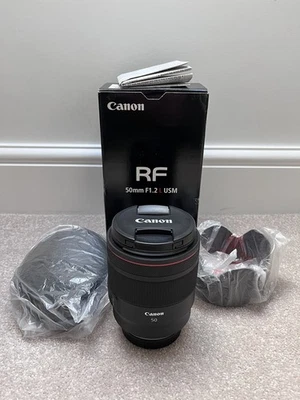 Canon RF 50mm F1.2 L USM Lens - Excellent condition - Image 1 of 4