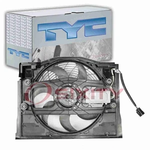 TYC AC Condenser Fan Assembly for 1999-2000 BMW 323i Heating Air dd - Picture 1 of 5