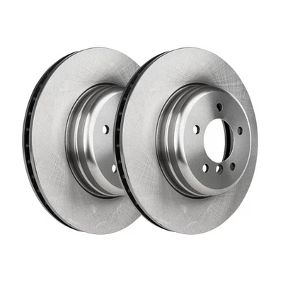 For BMW 545i 2004 2005 Brake Discs Driver and Passenger Side | Front | Pair Foto 1 de 4