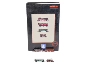 Marklin 8115 Z Starlight Express “Poppa“ Weathered Steam Passenger Train Set LN - Picture 1 of 6