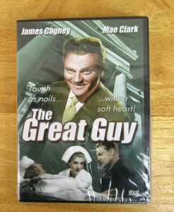 SEALED NEW DVD: THE GREAT GUY (1936) James Cagney Mae Clark B&W Crime Drama - Picture 1 of 5
