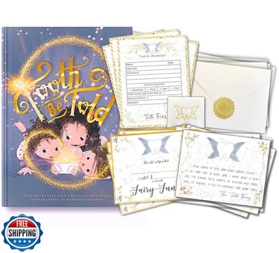 Kit de letras de hadas de los dientes y libro de hadas de los dientes para niños y niñas | Hada de los dientes  Foto 1 de 4