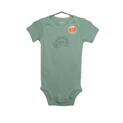 Body bebé Carter’s Just One You Little Optimist verde dinosaurio algodón talla 12M Foto 1 de 4