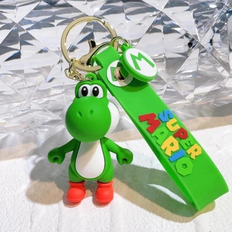 💚Super Mario YOSHI Schlüsselanhänger Geschenk Geburtstag Kinder💚 - Bild 1 von 1