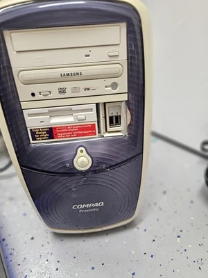 Compaq Presario Series 5000 5WV254 Desktop retro Computer Tower windows ME - Image 1 of 4