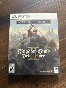 KINGDOM COME DELIVERANCE II 2 EDICIÓN STEELBOOK PLAYSTATION 5 PS5 Totalmente Nuevo - Imagen 1 de 4