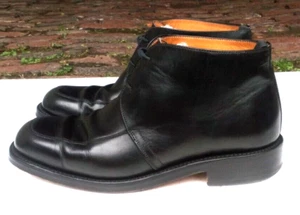 Grensons Footmaster Chukka Boot Size UK 7.5 - Leather - Black - Made In England - Picture 1 of 10