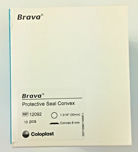10 Coloplast 12092 Brava Protective Seal Convex Barrier 1-3/16 Exp 08/2025 - Picture 1 of 2