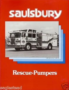 Fire Equipment Brochure - Saulsbury - Rescue-Pumper - Lititz (DB152) - Bild 1 von 1