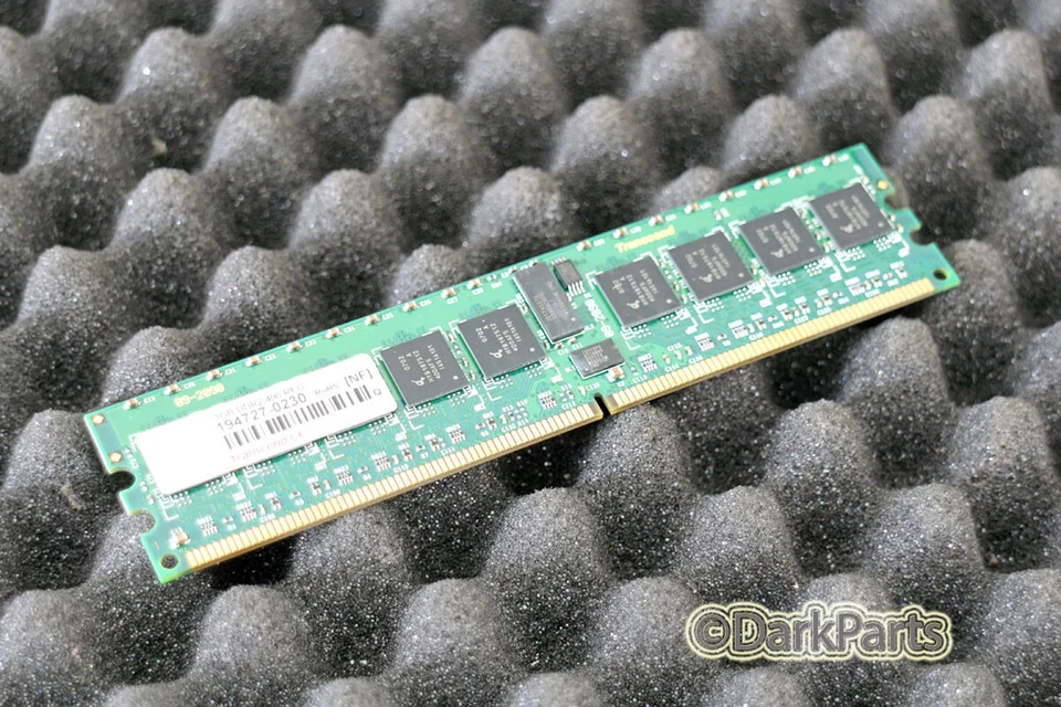 Transcend 194727 1GB DDR2 400 REG Registered Server Memory RAM - Image 1 of 1