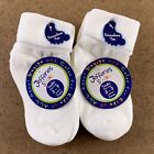 Jefferies Socks Toddler Shoe Size 3-7 Smooth Toe Turn Cuff Socks 6 Pairs NWT