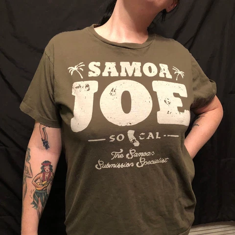 Samoa Joe So Cal Submission Specialist T-Shirt (M) NXT tag WWE ROH AEW Cover