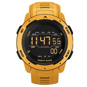 North Edge digitaler wasserdichter Schrittzähler Geschenk Smartwatch Fitness für Männer und Frauen - Bild 1 von 15