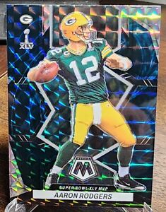 2022 Panini Mosaic Aaron Rodgers Genesis Super Bowl XLV MVP No. 294 Packers