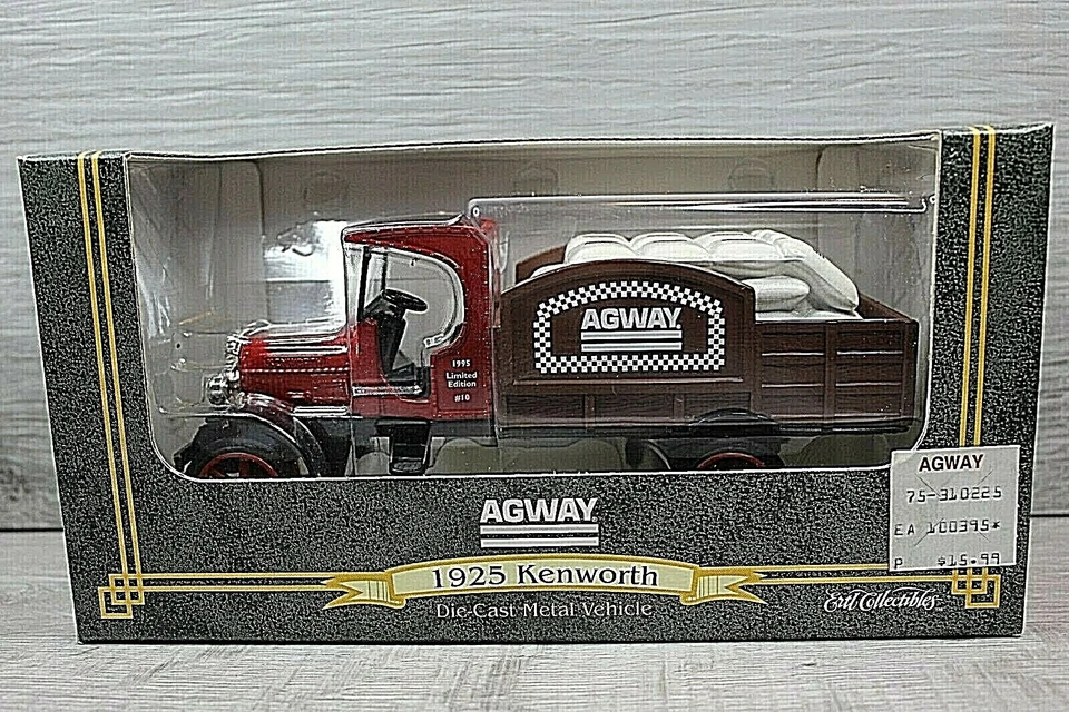 Agway Ertl F326 1925 Kenworth Metal Die Cast Delivery Truck Coin Bank