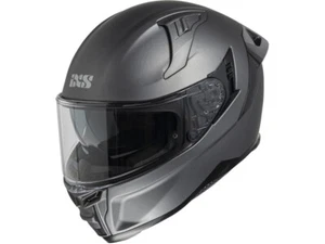 iXS Integral Helmet 316 1.0 Grey Matt Motorcycle Helmet from Polycarbonate - Picture 1 of 2