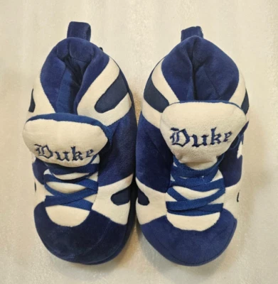 DUKE  BLUE DEVIL Bedroom Slippers   Size  (M) Plush/Warm  (Pre-Owned) - Image 1 of 4
